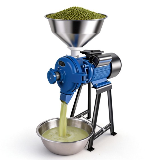 [All-Purpose] Grain Grinder Steel Sand & Stone Mill Replaceable Movement Wet & Dry Dual-Use Pulper
